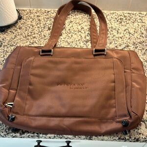 SILPADA Laptop Bags in Brown with Durable Material